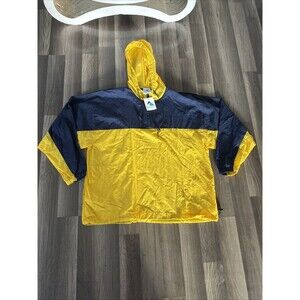 Augusta Sportswear Windbreaker Blue Yellow Men’s XL NWT Lightweight Jacket